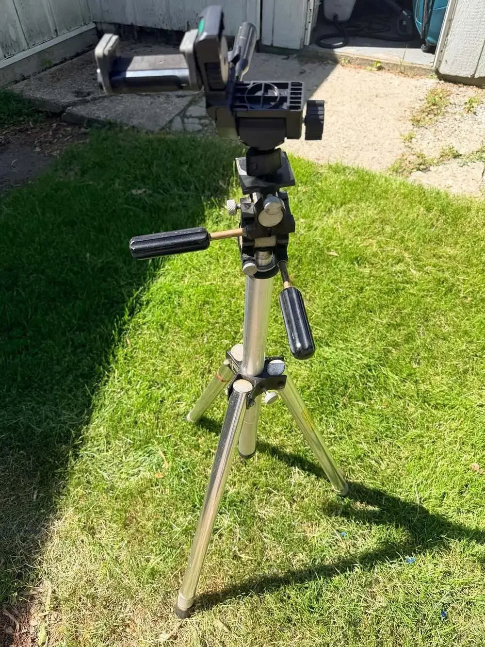 Vintage Davis & Sanford Redi-Tilt Tripod with Modern Phone Mount
